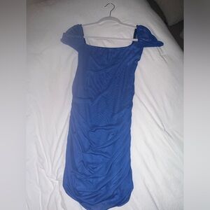Blue hello molly dress size medium